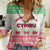 Custom Wales Christmas Women Casual Shirt Nadolig Llawen Welsh Dragon - Wonder Print Shop
