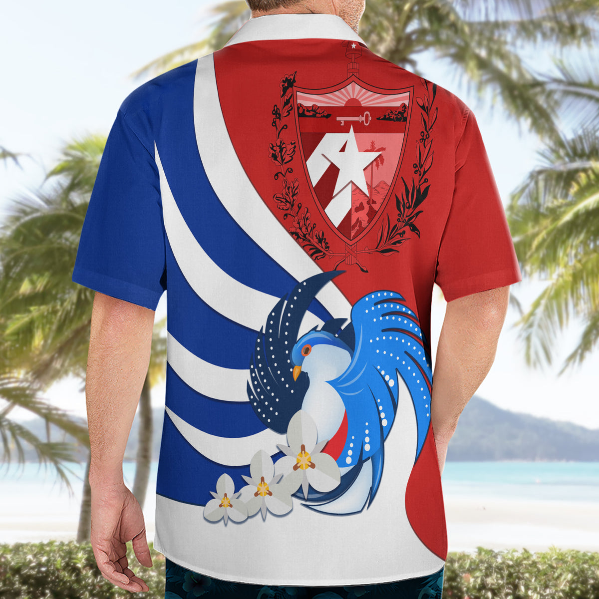 Cuba Liberation Day Hawaiian Shirt Patria o Muerte Venceremos Tocororo With White Mariposa - Wonder Print Shop