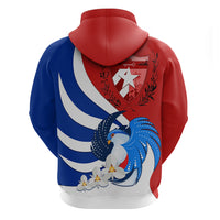 Cuba Liberation Day Hoodie Patria o Muerte Venceremos Tocororo With White Mariposa - Wonder Print Shop