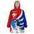 Cuba Liberation Day Wearable Blanket Hoodie Patria o Muerte Venceremos Tocororo With White Mariposa - Wonder Print Shop