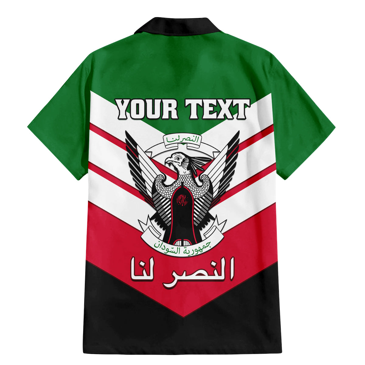 Sudan Independence Day Family Matching Mermaid Dress and Hawaiian Shirt Sudanese Secretary Bird - Wonder Print Shop