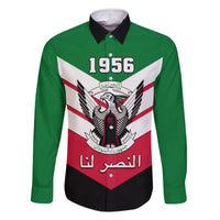 Sudan Independence Day Family Matching Mermaid Dress and Hawaiian Shirt Sudanese Secretary Bird - Wonder Print Shop