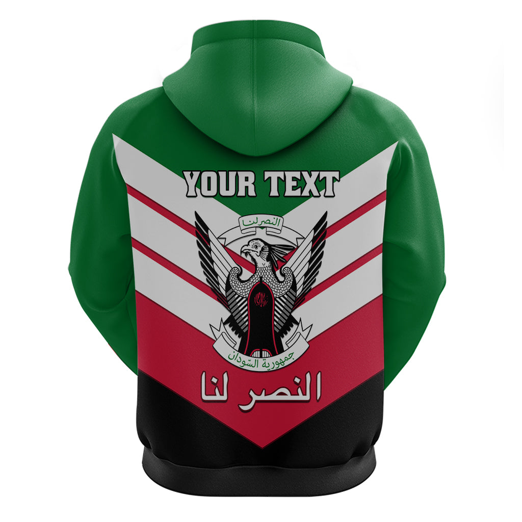 Sudan Independence Day Hoodie Sudanese Secretary Bird - Wonder Print Shop