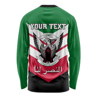 Sudan Independence Day Long Sleeve Shirt Sudanese Secretary Bird - Wonder Print Shop