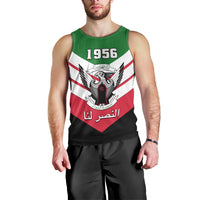 Sudan Independence Day Men Tank Top Sudanese Secretary Bird - Wonder Print Shop