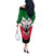 Sudan Independence Day Off The Shoulder Long Sleeve Dress Sudanese Secretary Bird - Wonder Print Shop