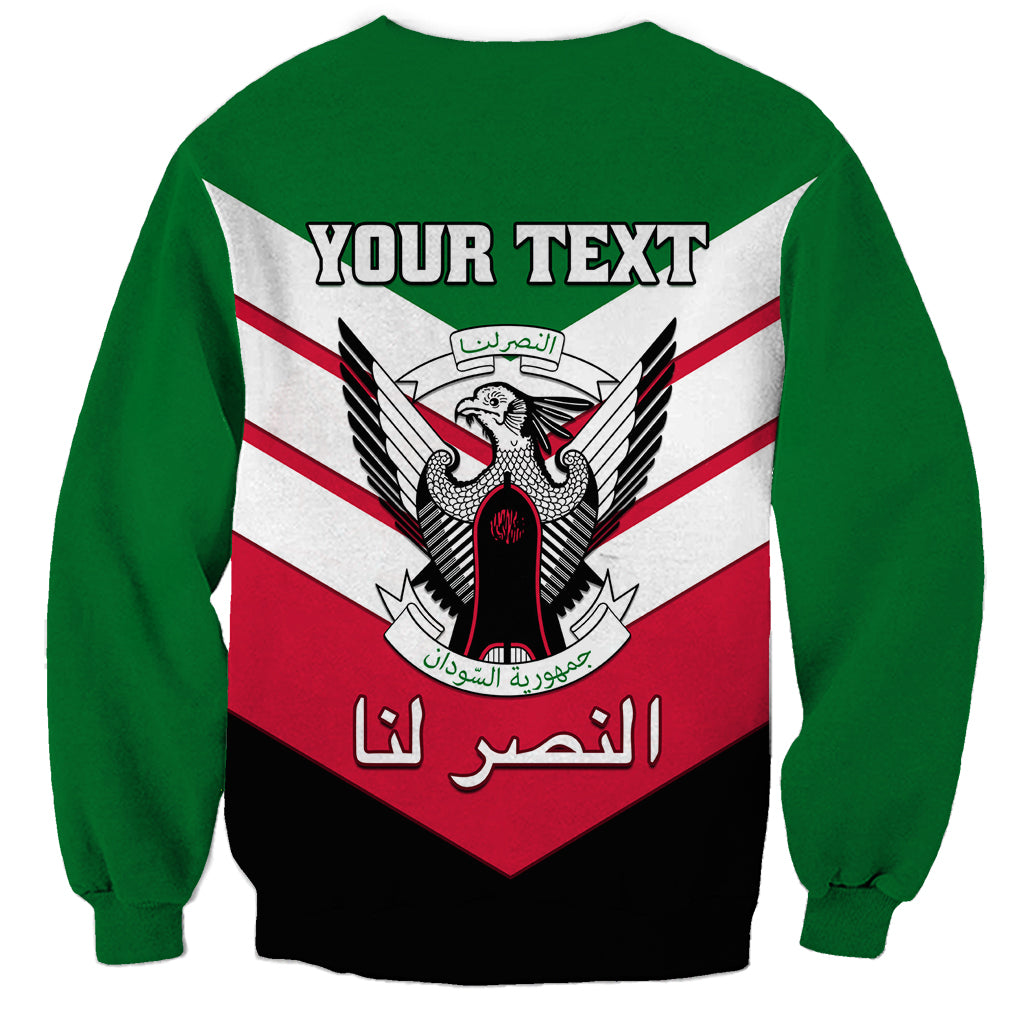 Sudan Independence Day Sweatshirt Sudanese Secretary Bird - Wonder Print Shop
