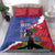 Haiti Le Marron Inconnu Bedding Set Dashiki Mix Polynesian Pattern - Wonder Print Shop