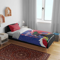 Haiti Le Marron Inconnu Bedding Set Dashiki Mix Polynesian Pattern - Wonder Print Shop