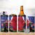 Personalised Haiti Le Marron Inconnu 4 in 1 Can Cooler Tumbler Dashiki Mix Polynesian Pattern - Wonder Print Shop