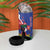 Personalised Haiti Le Marron Inconnu 4 in 1 Can Cooler Tumbler Dashiki Mix Polynesian Pattern - Wonder Print Shop