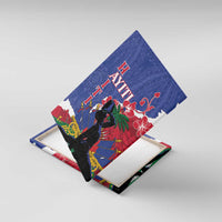 Haiti Le Marron Inconnu Canvas Wall Art Dashiki Mix Polynesian Pattern - Wonder Print Shop