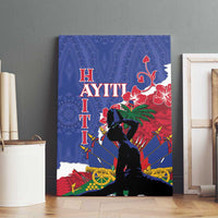Haiti Le Marron Inconnu Canvas Wall Art Dashiki Mix Polynesian Pattern - Wonder Print Shop
