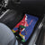 Haiti Le Marron Inconnu Car Mats Dashiki Mix Polynesian Pattern - Wonder Print Shop