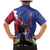 Personalised Haiti Le Marron Inconnu Family Matching Mermaid Dress and Hawaiian Shirt Dashiki Mix Polynesian Pattern - Wonder Print Shop
