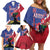 Personalised Haiti Le Marron Inconnu Family Matching Off Shoulder Short Dress and Hawaiian Shirt Dashiki Mix Polynesian Pattern - Wonder Print Shop