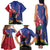 Personalised Haiti Le Marron Inconnu Family Matching Tank Maxi Dress and Hawaiian Shirt Dashiki Mix Polynesian Pattern - Wonder Print Shop