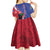 Personalised Haiti Le Marron Inconnu Kid Short Sleeve Dress Dashiki Mix Polynesian Pattern - Wonder Print Shop