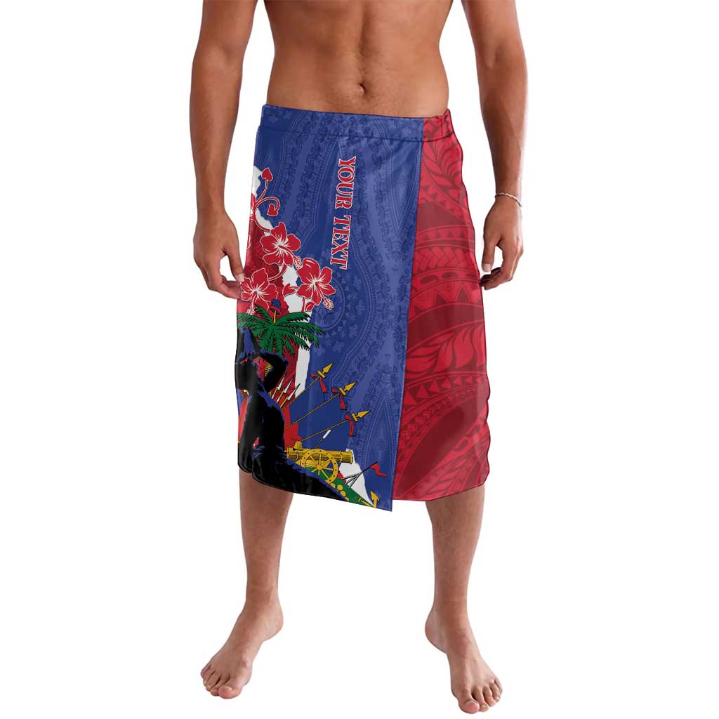 Personalised Haiti Le Marron Inconnu Lavalava Dashiki Mix Polynesian Pattern - Wonder Print Shop