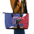 Haiti Le Marron Inconnu Leather Tote Bag Dashiki Mix Polynesian Pattern - Wonder Print Shop