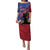 Personalised Haiti Le Marron Inconnu Puletasi Dashiki Mix Polynesian Pattern - Wonder Print Shop