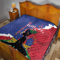 Haiti Le Marron Inconnu Quilt Dashiki Mix Polynesian Pattern - Wonder Print Shop