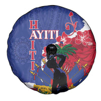 Haiti Le Marron Inconnu Spare Tire Cover Dashiki Mix Polynesian Pattern - Wonder Print Shop