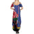Personalised Haiti Le Marron Inconnu Summer Maxi Dress Dashiki Mix Polynesian Pattern - Wonder Print Shop