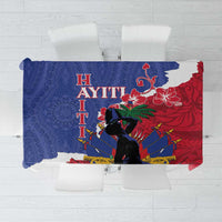 Haiti Le Marron Inconnu Tablecloth Dashiki Mix Polynesian Pattern - Wonder Print Shop