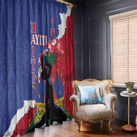 Haiti Le Marron Inconnu Window Curtain Dashiki Mix Polynesian Pattern - Wonder Print Shop