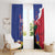 Haiti Le Marron Inconnu Window Curtain Dashiki Mix Polynesian Pattern - Wonder Print Shop