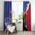 Haiti Le Marron Inconnu Window Curtain Dashiki Mix Polynesian Pattern - Wonder Print Shop