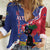 Personalised Haiti Le Marron Inconnu Women Casual Shirt Dashiki Mix Polynesian Pattern - Wonder Print Shop