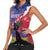 Personalised Haiti Le Marron Inconnu Women Sleeveless Polo Shirt Dashiki Mix Polynesian Pattern - Wonder Print Shop