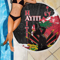 Ayiti Neg Marron Beach Blanket Dashiki Mix Polynesian Pattern - Wonder Print Shop