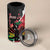 Personalised Ayiti Neg Marron 4 in 1 Can Cooler Tumbler Dashiki Mix Polynesian Pattern - Wonder Print Shop