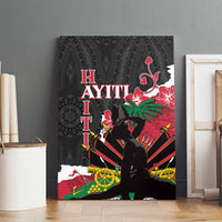 Ayiti Neg Marron Canvas Wall Art Dashiki Mix Polynesian Pattern - Wonder Print Shop