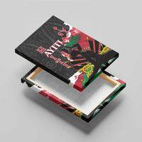 Ayiti Neg Marron Canvas Wall Art Dashiki Mix Polynesian Pattern - Wonder Print Shop