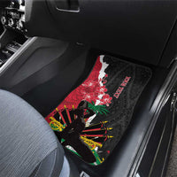 Ayiti Neg Marron Car Mats Dashiki Mix Polynesian Pattern - Wonder Print Shop