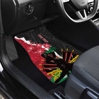 Ayiti Neg Marron Car Mats Dashiki Mix Polynesian Pattern - Wonder Print Shop