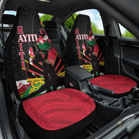 Ayiti Neg Marron Car Seat Cover Dashiki Mix Polynesian Pattern - Wonder Print Shop