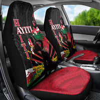 Ayiti Neg Marron Car Seat Cover Dashiki Mix Polynesian Pattern - Wonder Print Shop