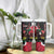 Personalised Ayiti Neg Marron Tumbler With Handle Dashiki Mix Polynesian Pattern - Wonder Print Shop