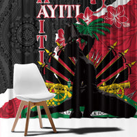 Ayiti Neg Marron Window Curtain Dashiki Mix Polynesian Pattern - Wonder Print Shop