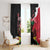 Ayiti Neg Marron Window Curtain Dashiki Mix Polynesian Pattern - Wonder Print Shop