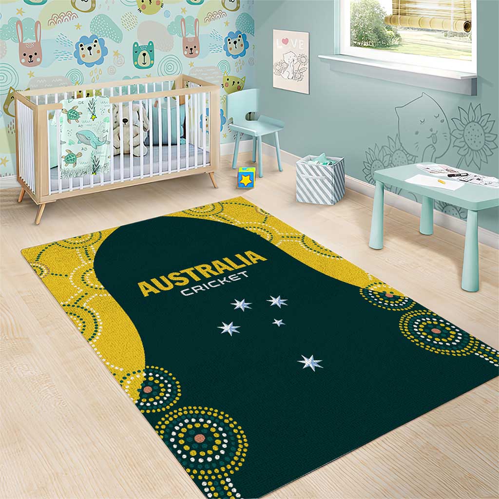 Australia Cricket Area Rug Aussies Champions - Wonder Print Shop