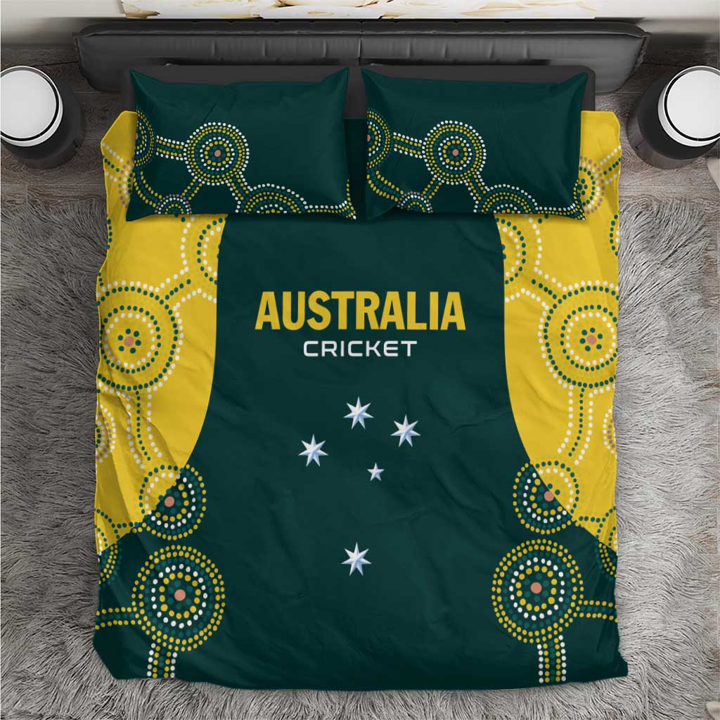 Australia Cricket Bedding Set Aussies Champions - Wonder Print Shop