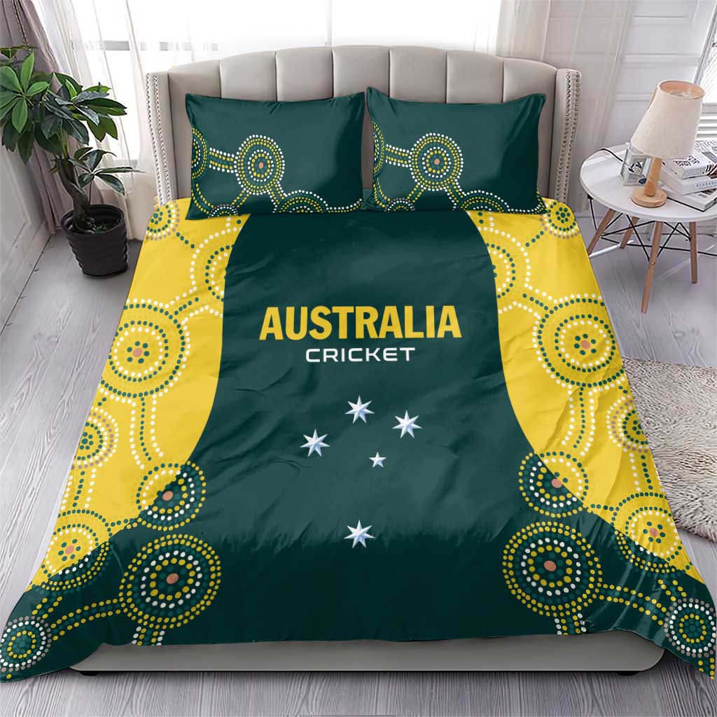 Australia Cricket Bedding Set Aussies Champions - Wonder Print Shop