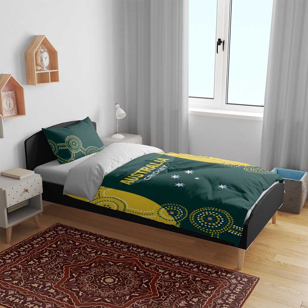 Australia Cricket Bedding Set Aussies Champions - Wonder Print Shop
