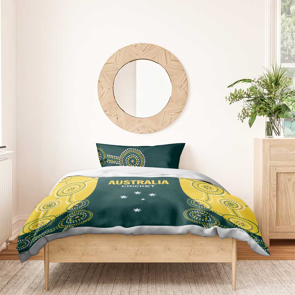 Australia Cricket Bedding Set Aussies Champions - Wonder Print Shop